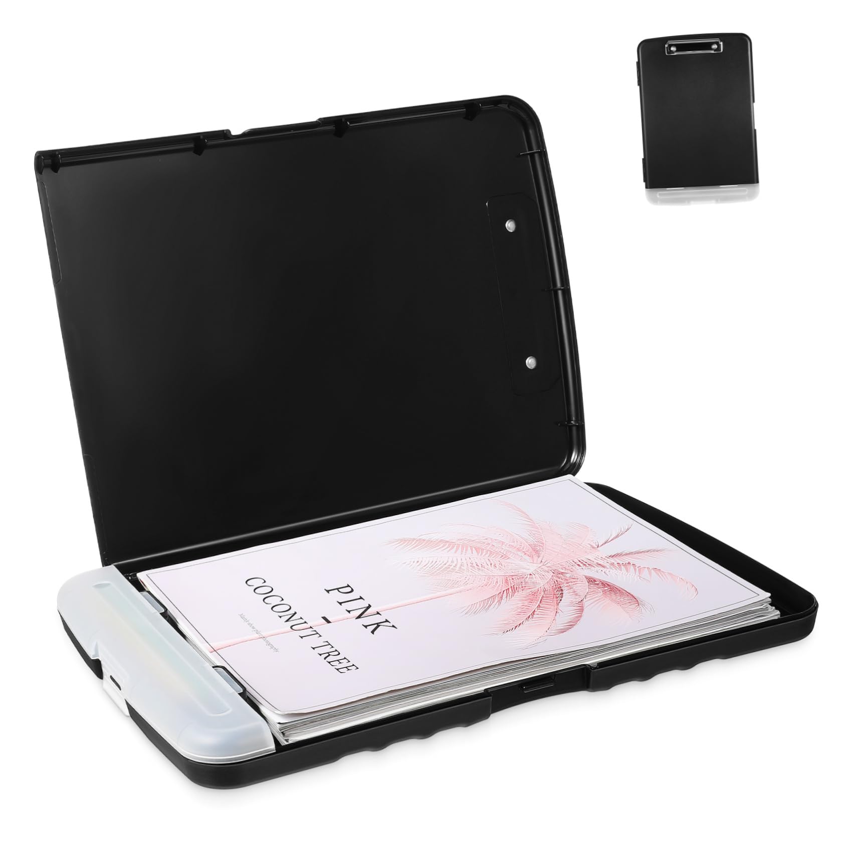 Portable Klemmbrett Mit Stifthalter Und Aufbewahrung Praktischer Organizer Für Und Büromaterialien Leicht Und Funktional Zur Dokumentenlagerung