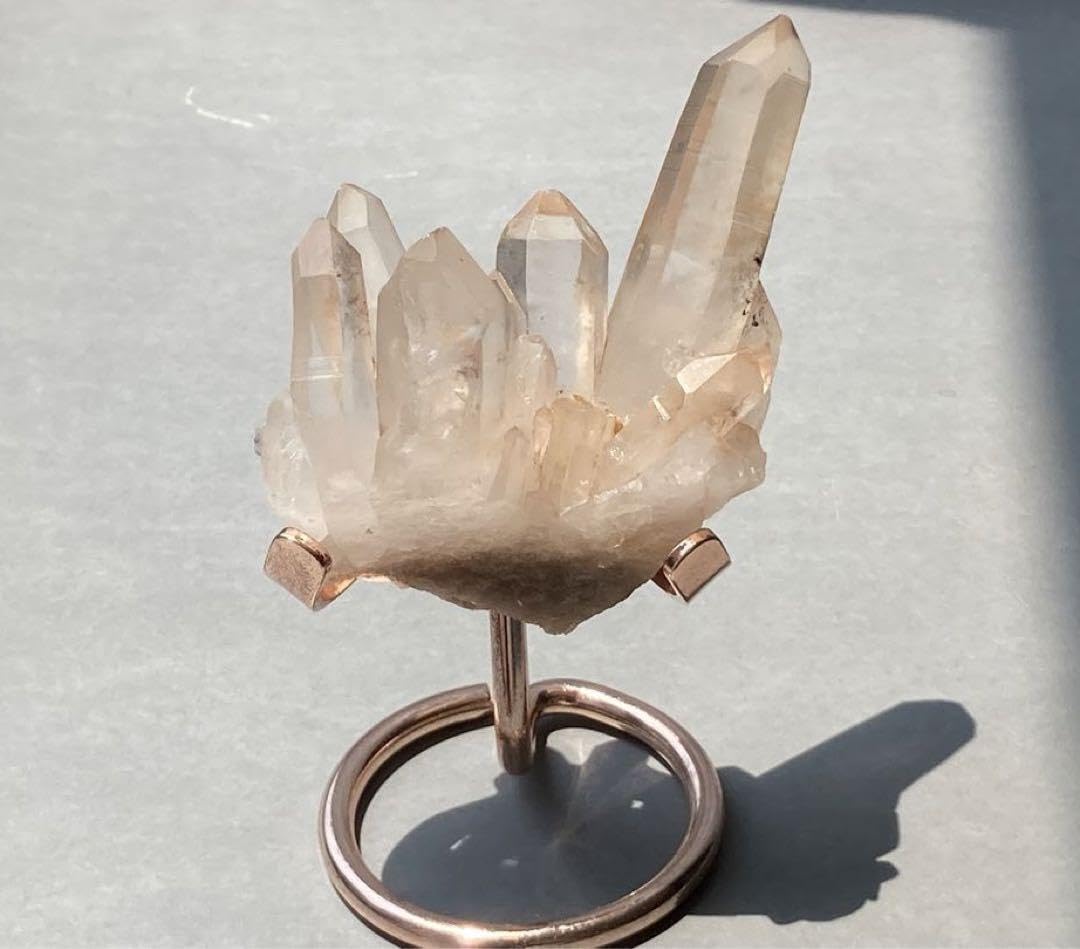 クリアクォーツクラスター天然石ブラジル産置物