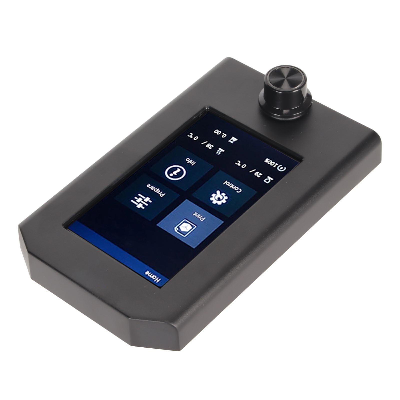 Kit de Mise à Niveau d'écran Tactile LCD de 4,3 Pouces pour Imprimante 3D Ender 3 V2, Remplacement Facile avec Conception Inclinée et Coque ABS