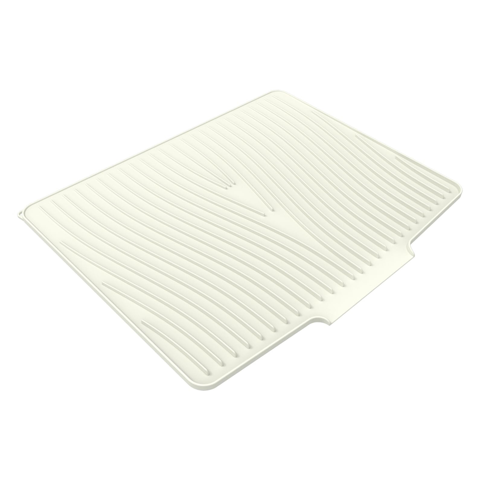 Kalttoy Draining Pad Silicone Drying Mat Drain Pad Slip Resistant for Kitchen Counter Drain