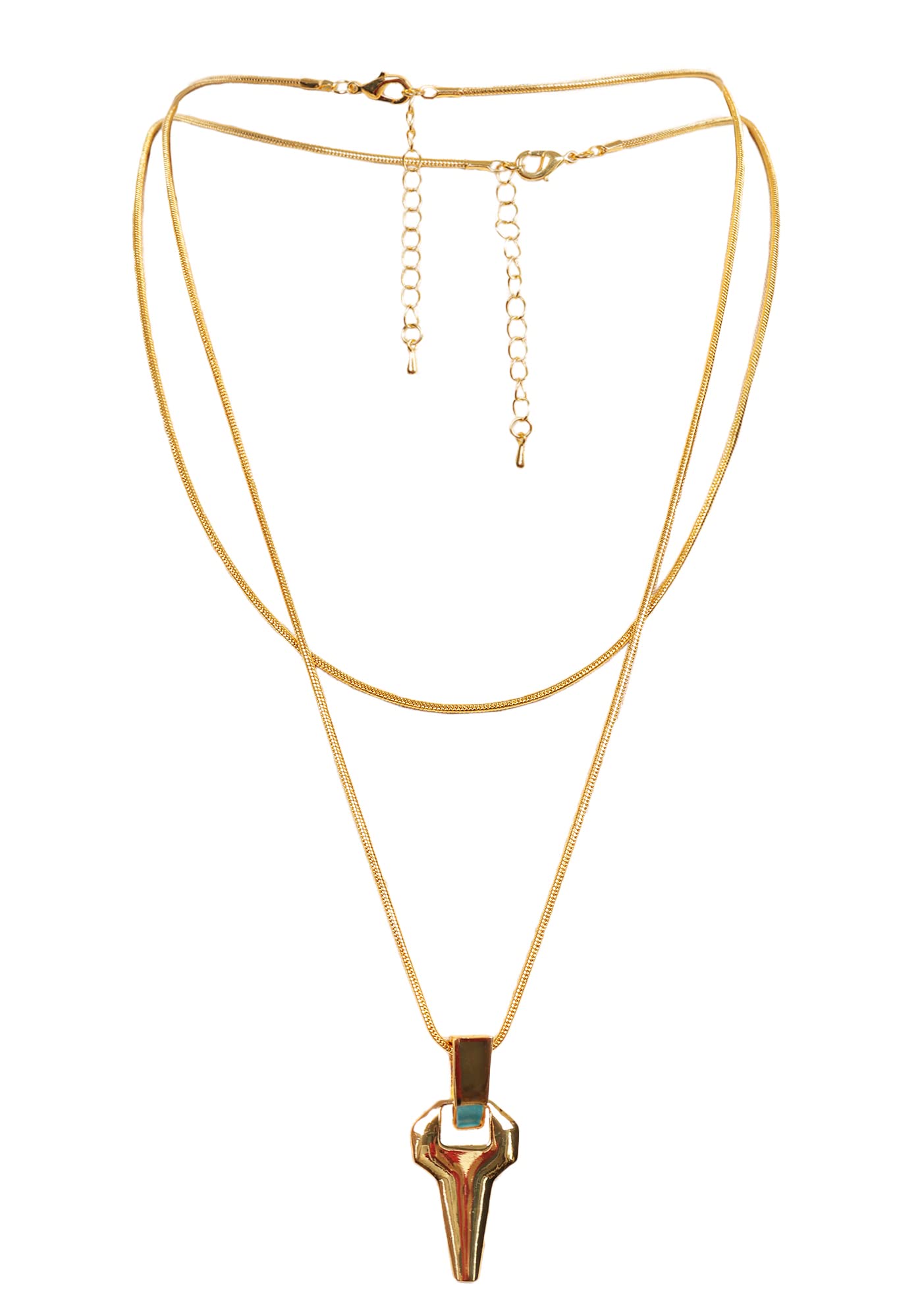 C-ZOFEKC-ZOFEK 2 PCS David Cosplay Necklaces Snake Chain Pedant Halloween Costume Accessories