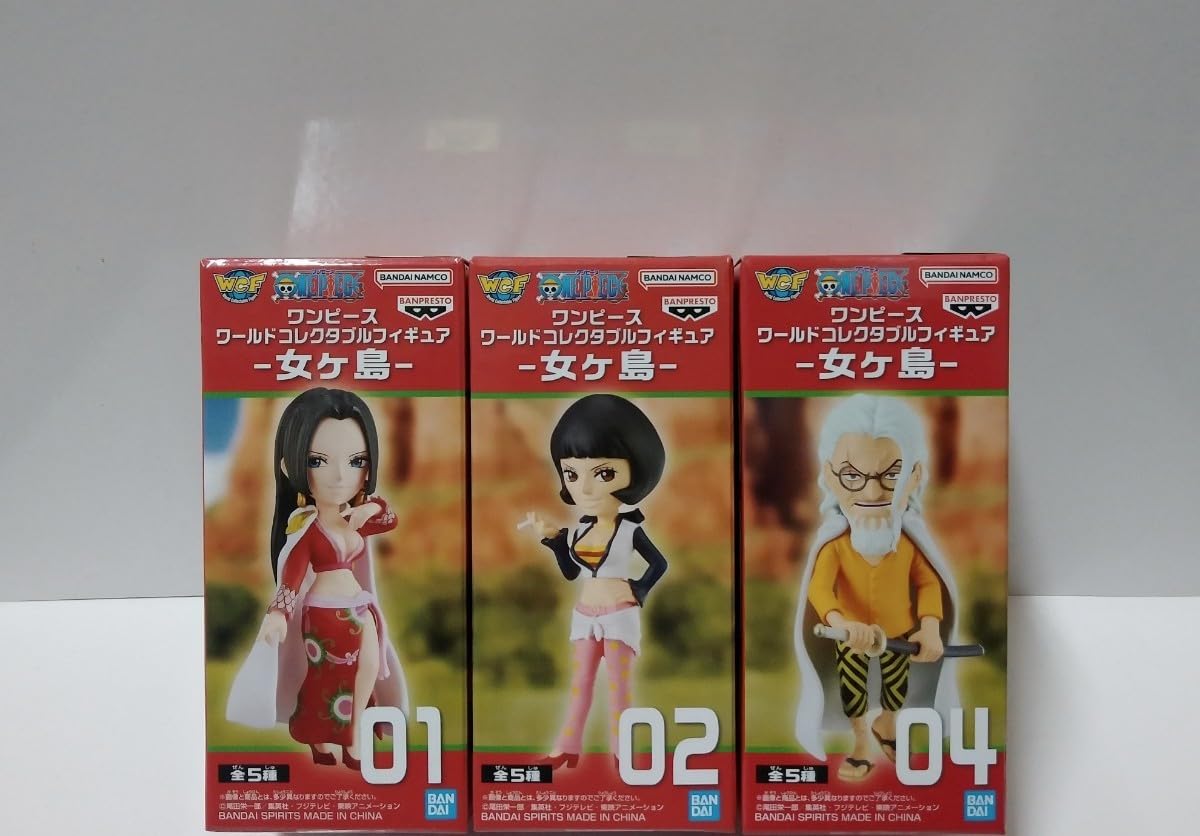 Amazon.co.jp: ワンピース WCF 女ヶ島 3種セット ワールドコレクタブル 