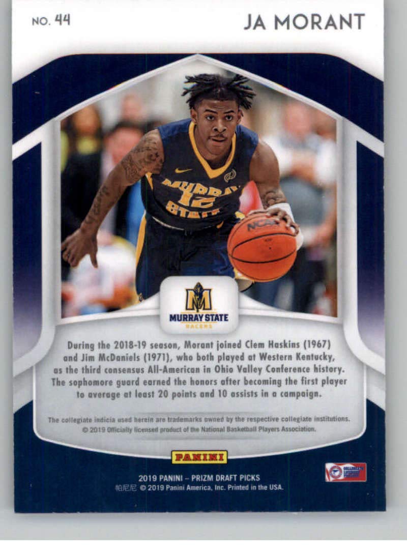 Amazon.com: 2019-20 Panini Prizm Draft All Americans #44 Ja Morant