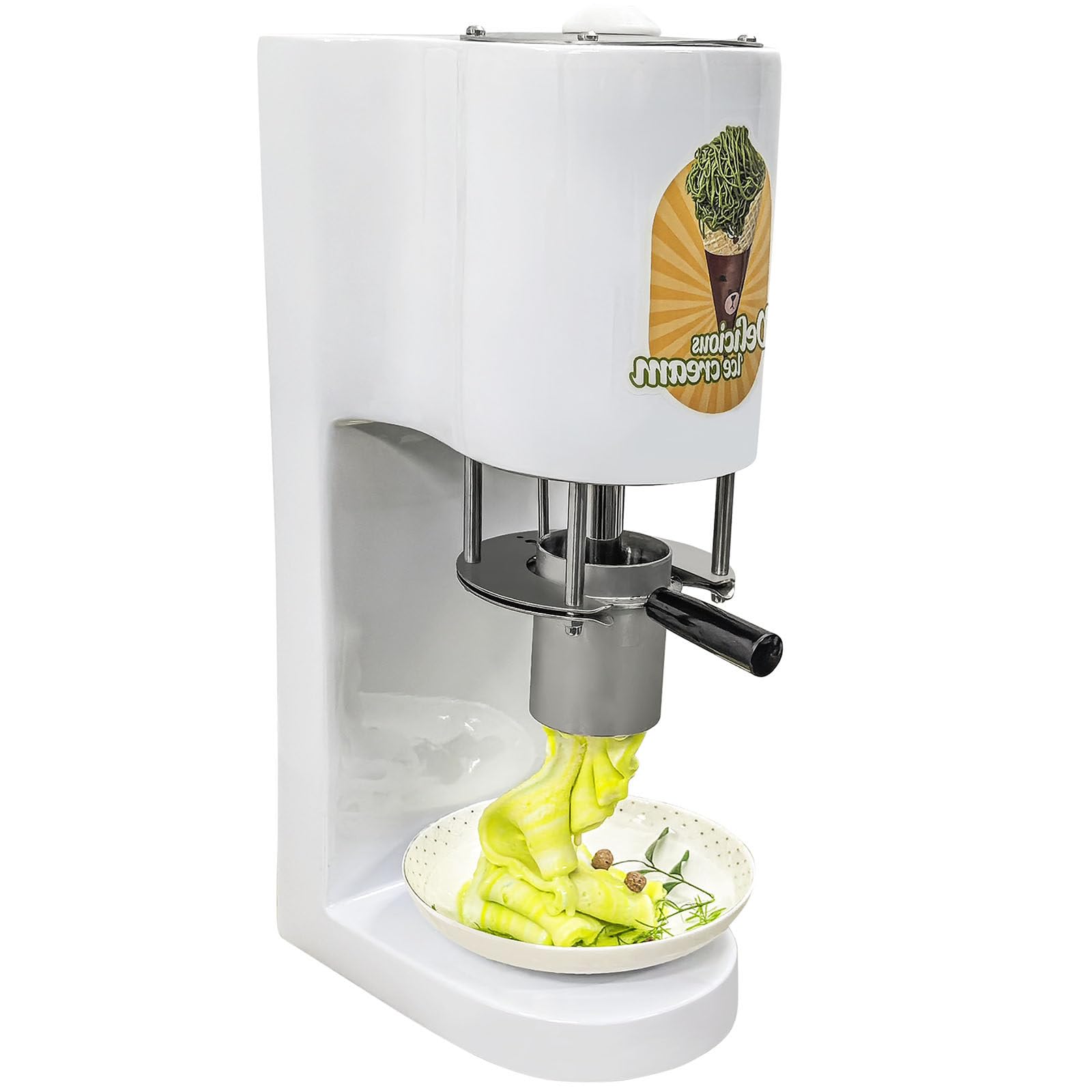 Máquina para hacer helados y helados suaves, Heladera multifunción White