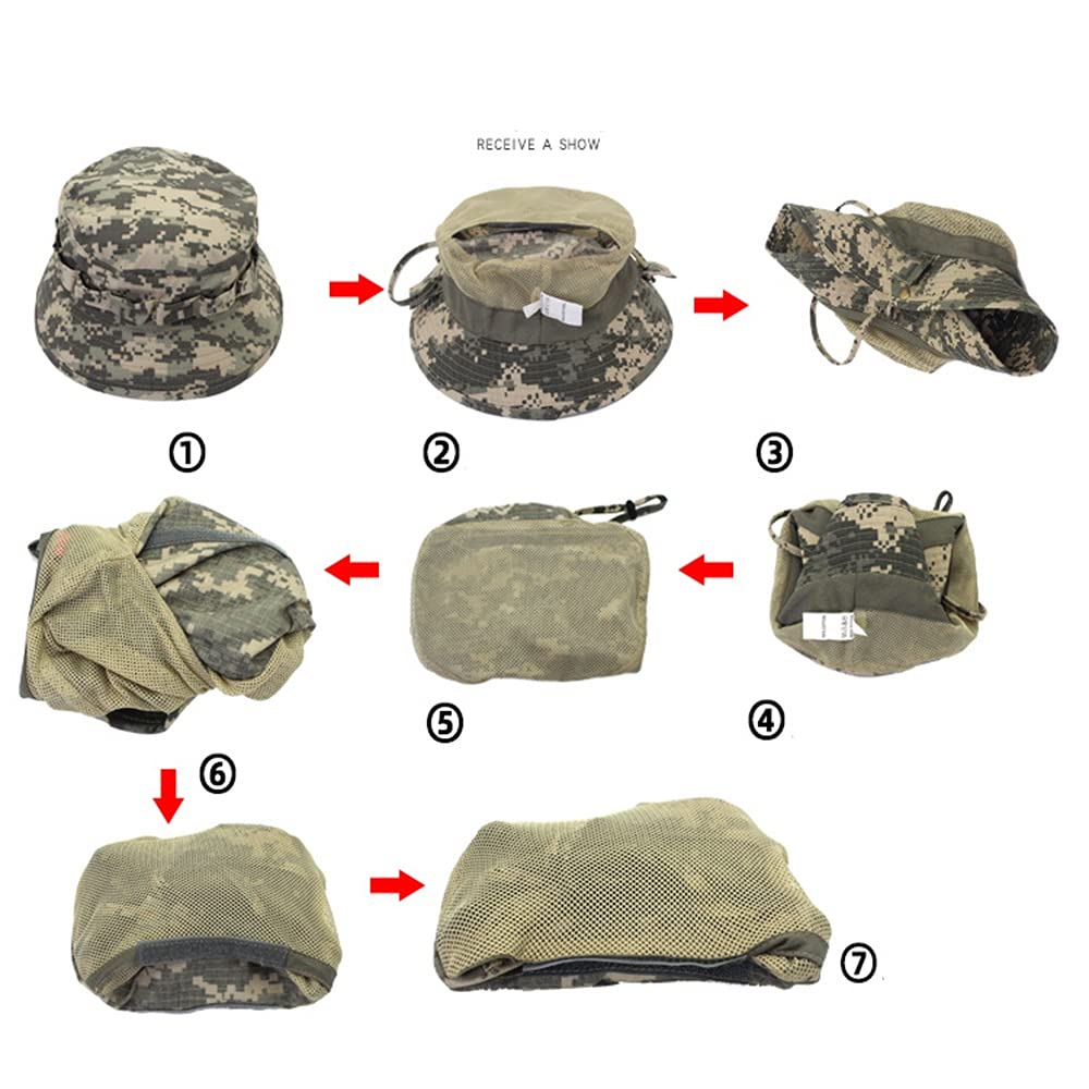 Cappello da Sole per Esterni, Stile Classico, per la Caccia, la Pesca, Il Campeggio e l'alpinismo (Taglia Unica H)