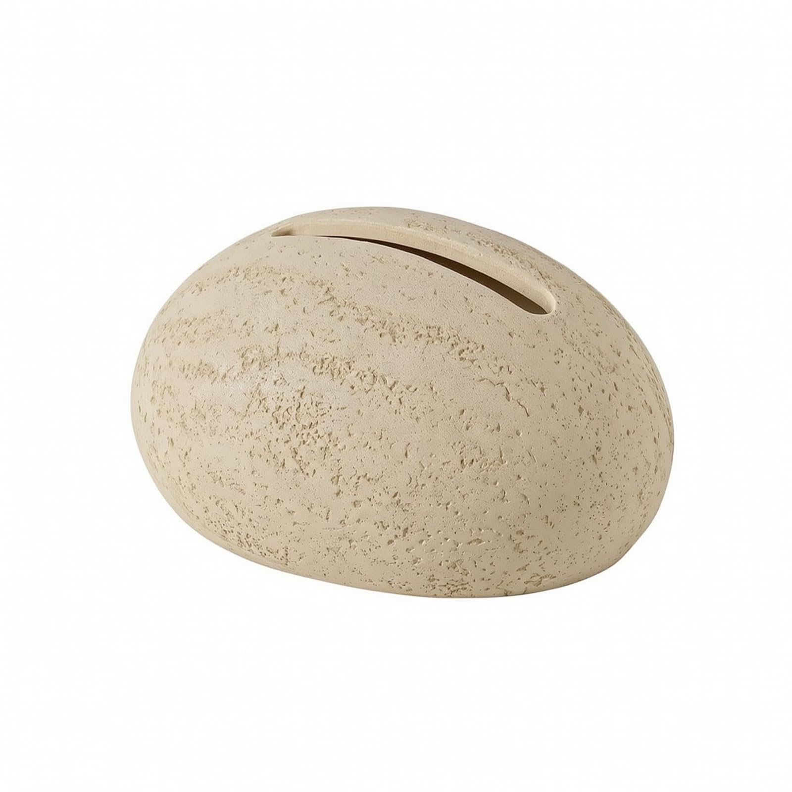 Elegant Tücherbox-Cover mit Magnetdeckel, Beige, S