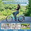 LILYPELLE Adult Tricycles 7 Speed, 3 Wheel Bikes Adult Trikes 20/24/26 inch, Three-Wheeled Bicycles Cruise Trike with Shopping Basket for Seniors, Women, Men #5