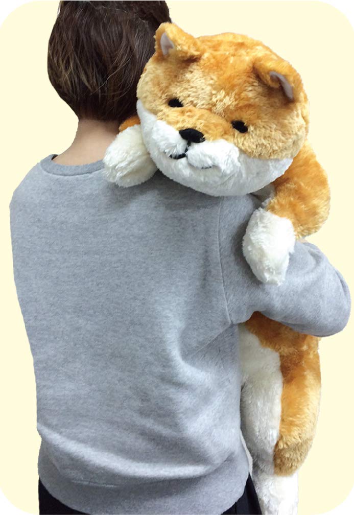 わんたいぬ！ Amazon.co.jp: WANTA わん太 柴犬 添い寝 ぬいぐるみ ほっこり顔
