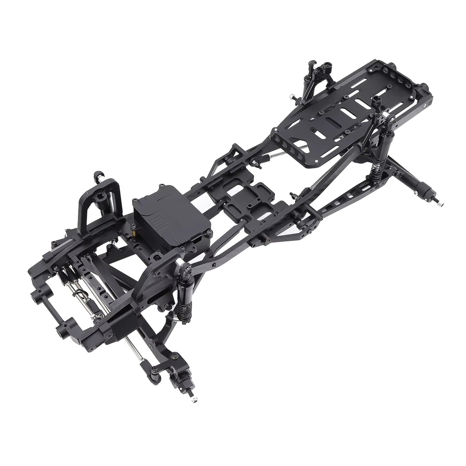 Compatible avec Axial pour SCX10 I II III pour TRX4 pour Capra Twin I-Beam 2WD Conversion De Suspension pour Kit De Châssis 1/10 RC Chenille RC Voiture Accessoire