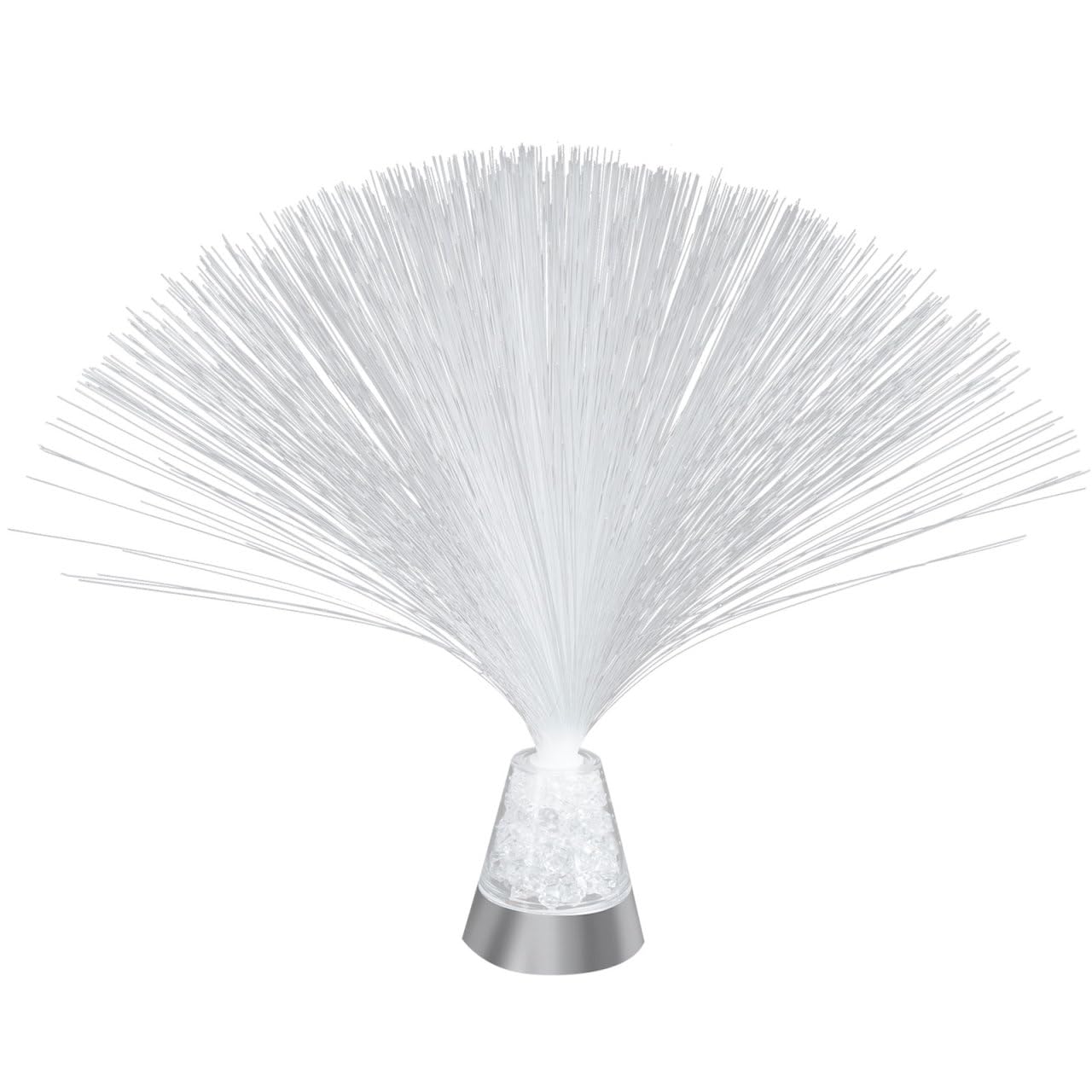 HOMSFOU Battery Powered Fiber Optic Light USB Dual-use Color Changing Lamp for Indoor Party Home Decoration with Dynamic Visual Effects Safe Energy Saving