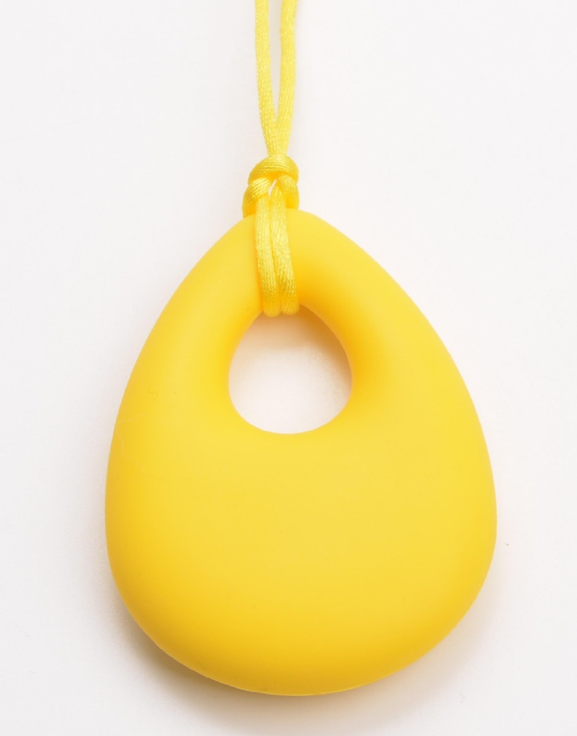 Chew Necklace Chewelry Autism ADHD Biting Sensory Chewy Teens or Adults (Bright Yellow) โ image 1