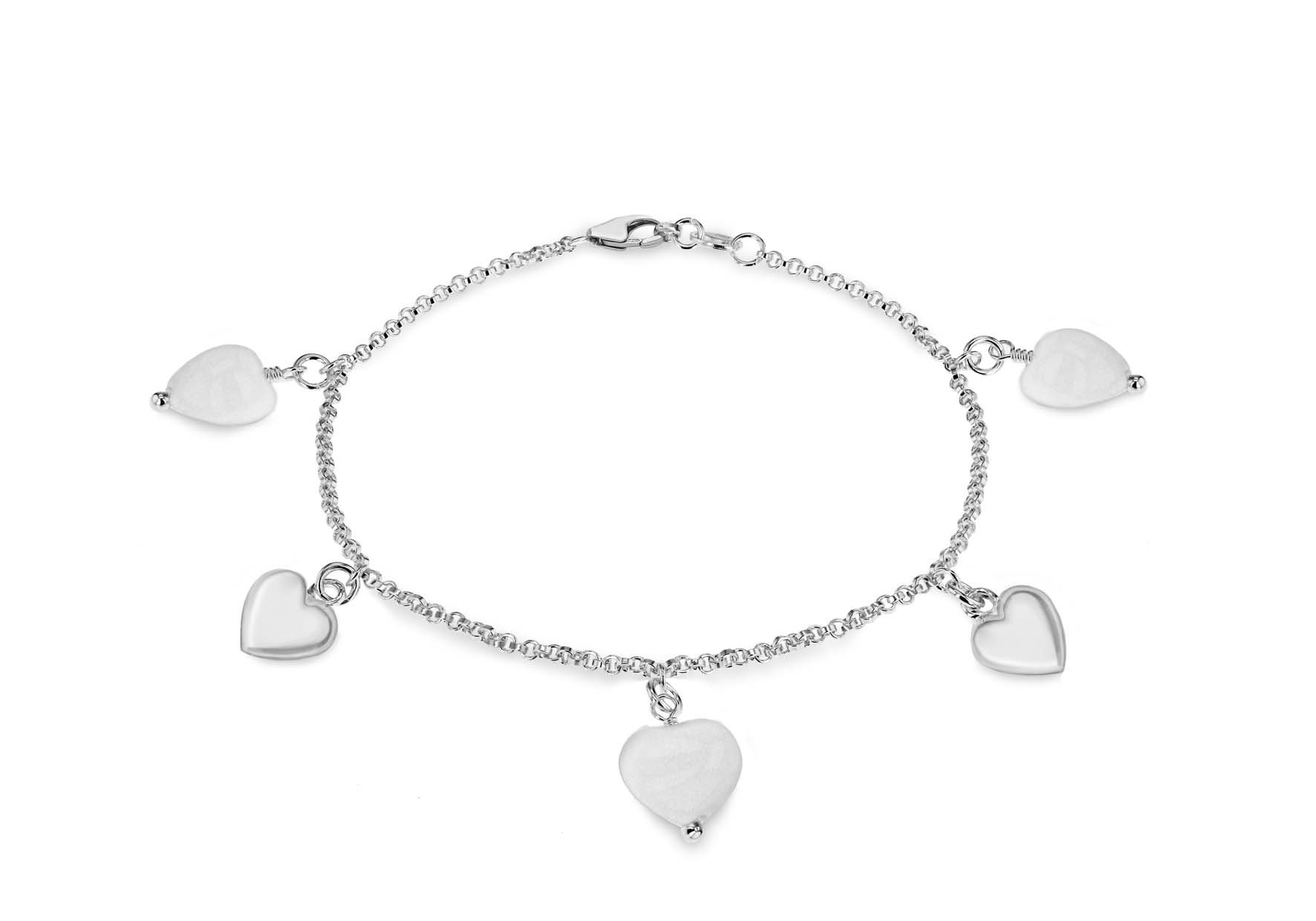 Tuscany Silver 8.24.6672 Pulsera de plata de ley (925/1000), con ojo de gato de mujer