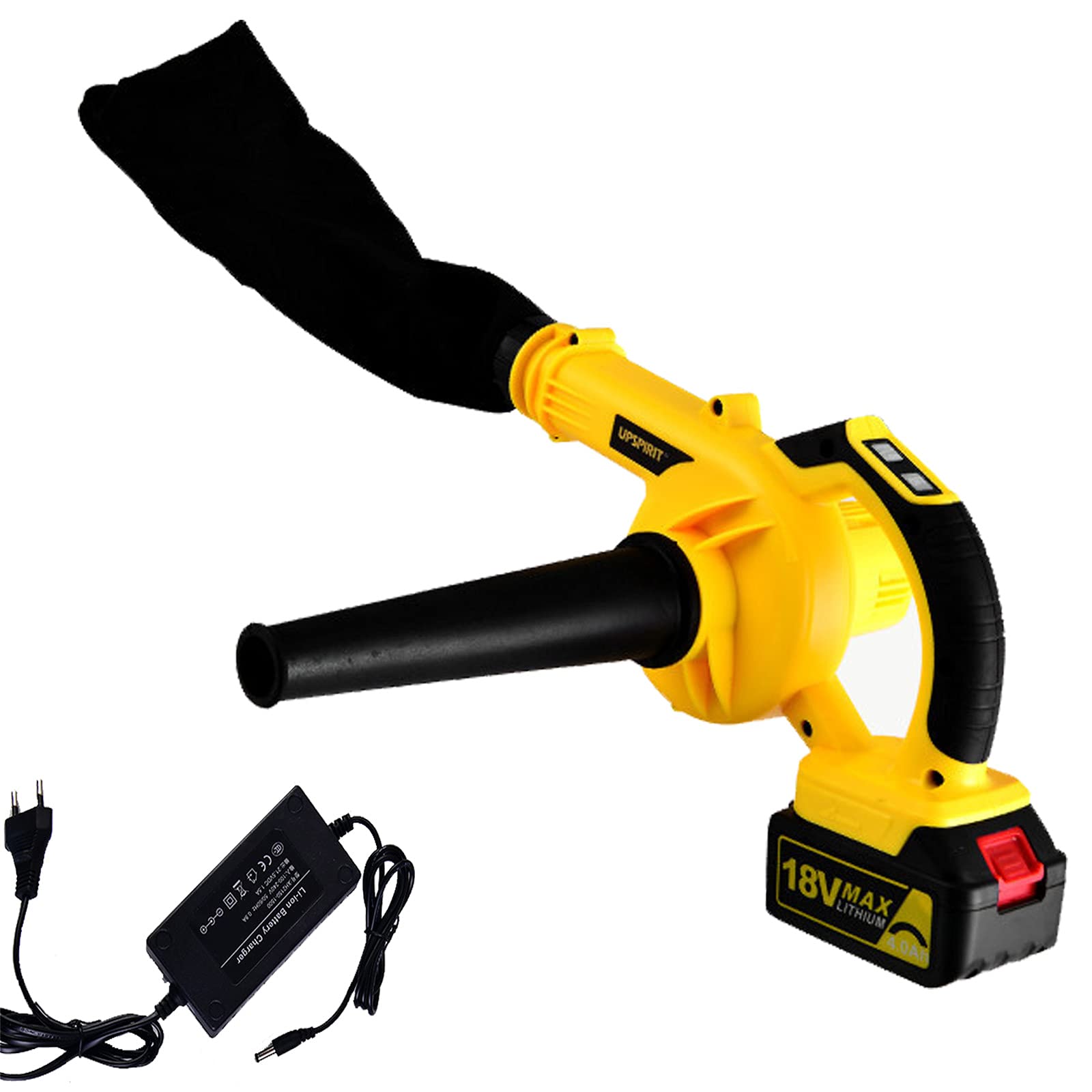 Buy PYXZQW 3In1 Cordless Leaf Blower, 18V Leaf Vacuum with Battery