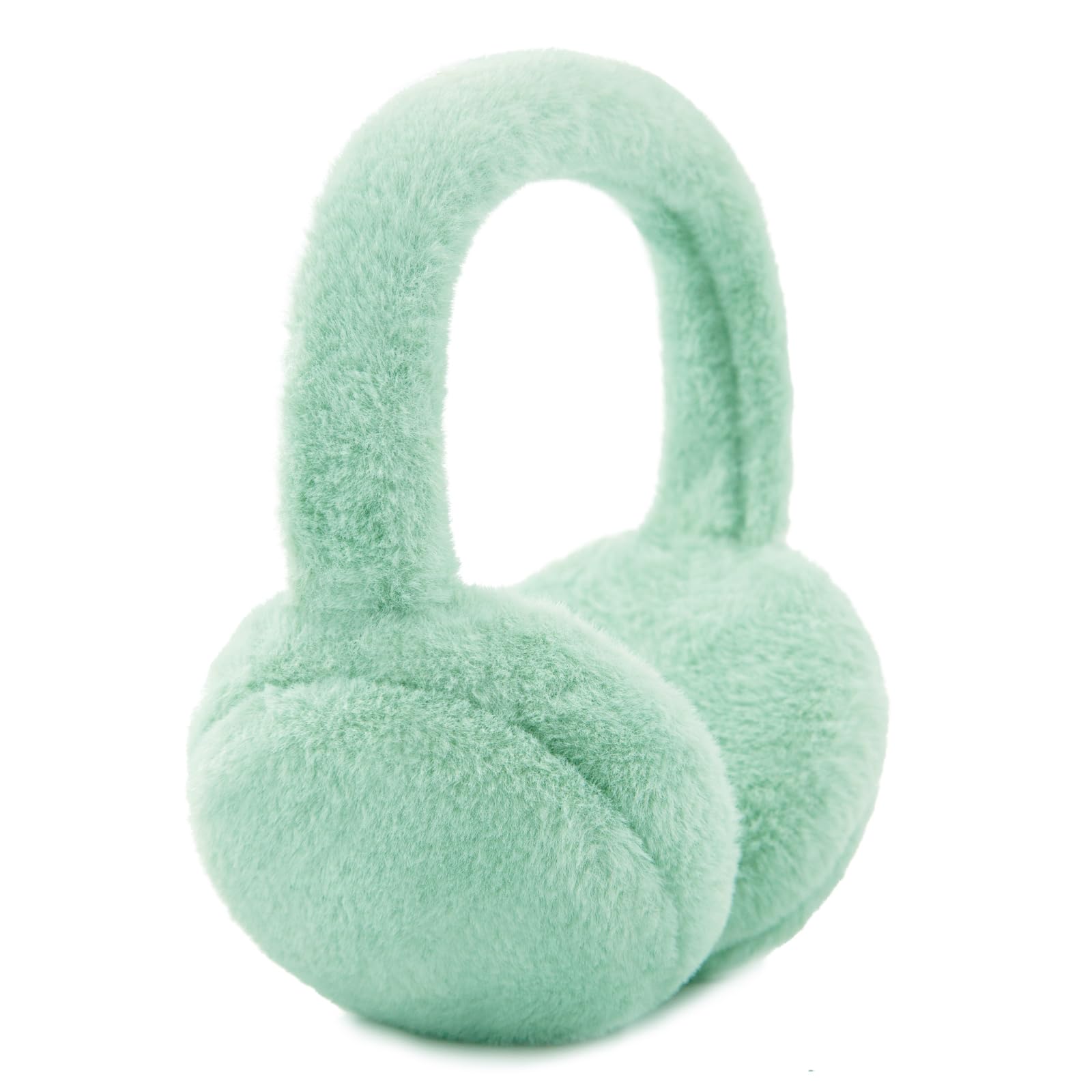 Kids Winter Earmuffs Baby Warm Ear Muff Girls Cute Furry Ear Warmers Boys Foldable Ear Covers for Cold Weather