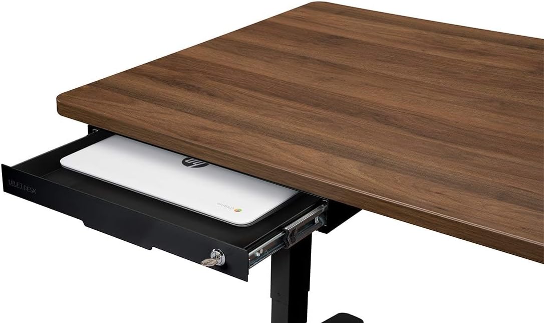 Slim Under Desk Storage Drawer (Black) by UPLIFT Desk