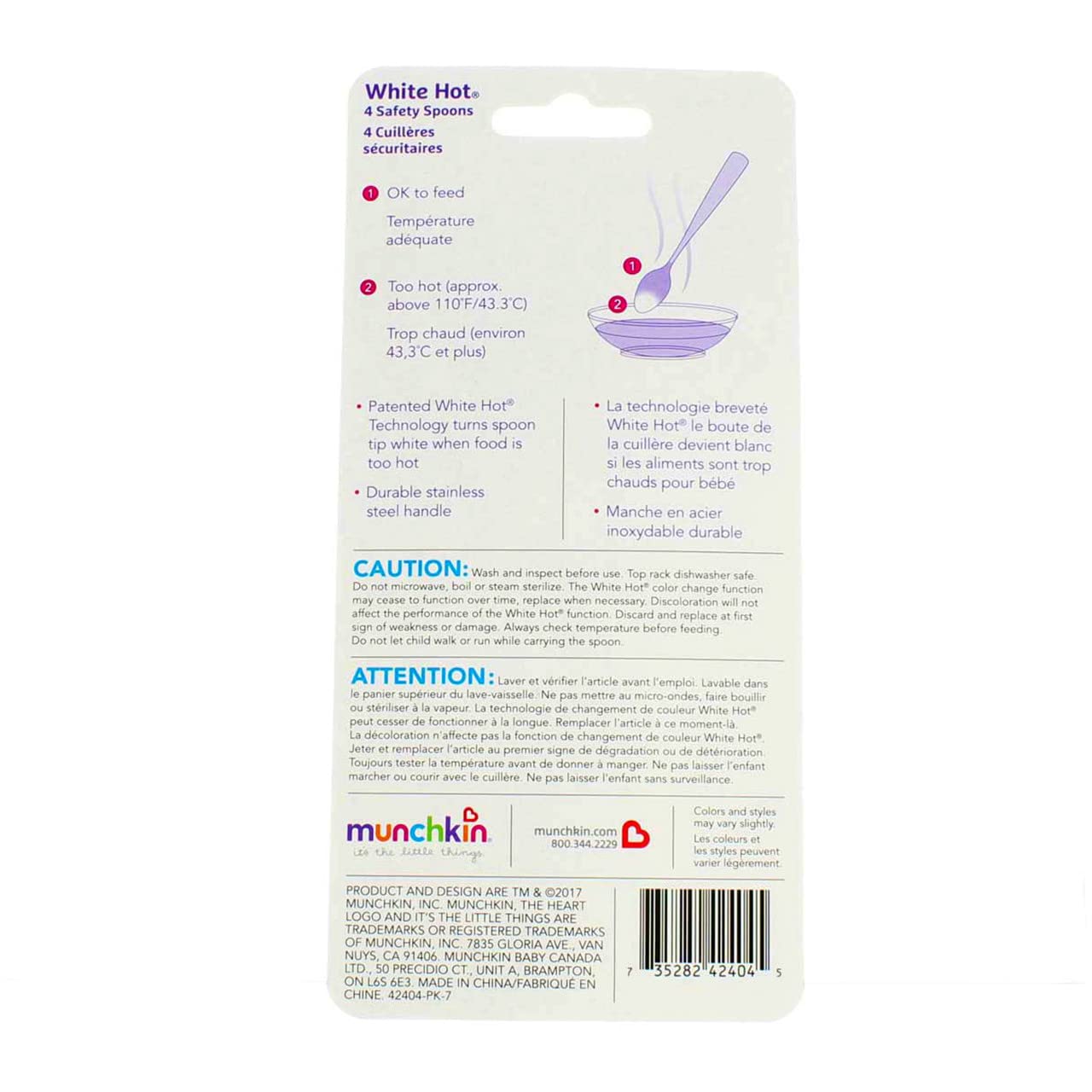 Munch Safty Spoon 4pk Size (6 Pack)