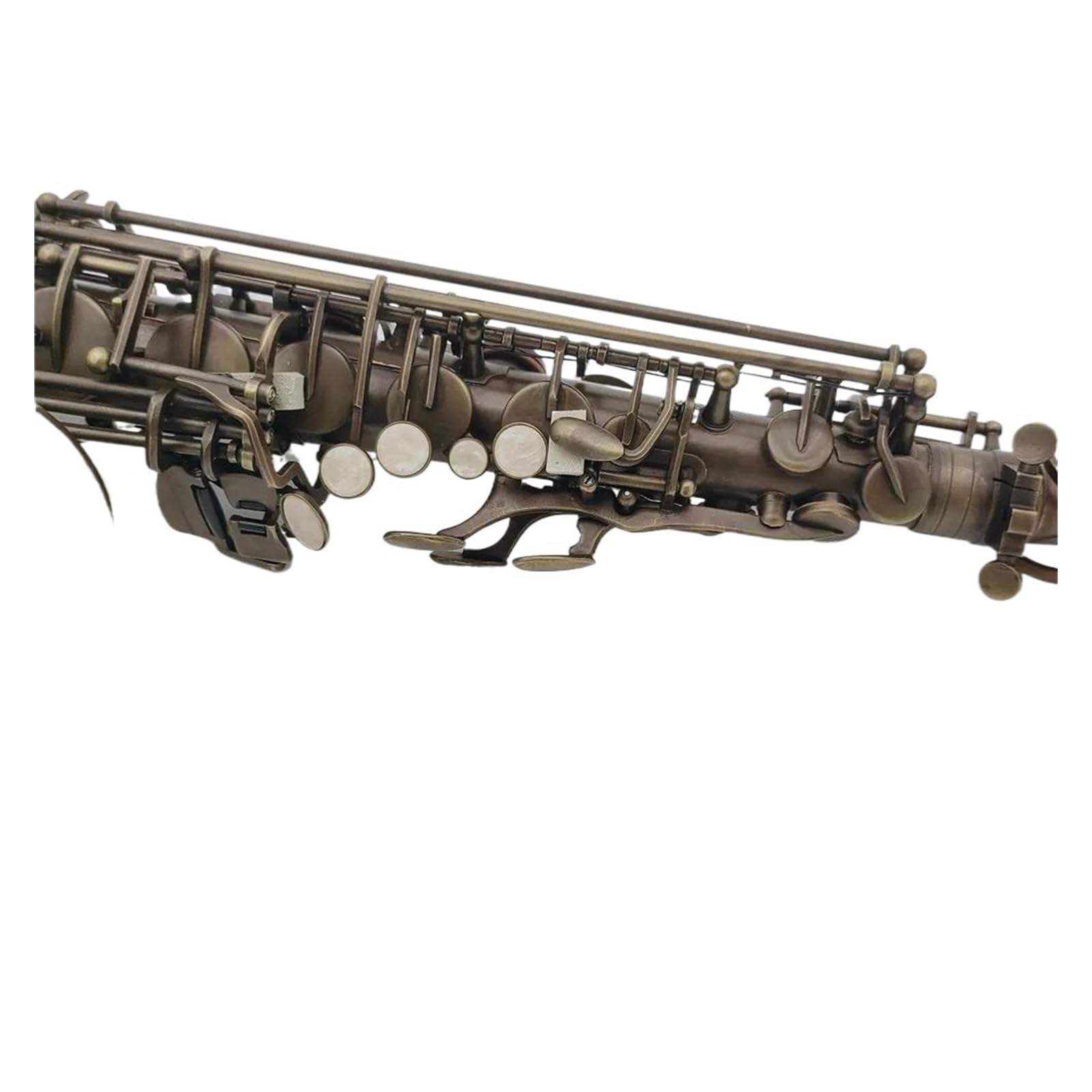 Saksofon Altowy W Kolorze Eb Brown Bronze Instrument Dęty Drewniany Z Pudełkiem I Akcesoriami Saksofon