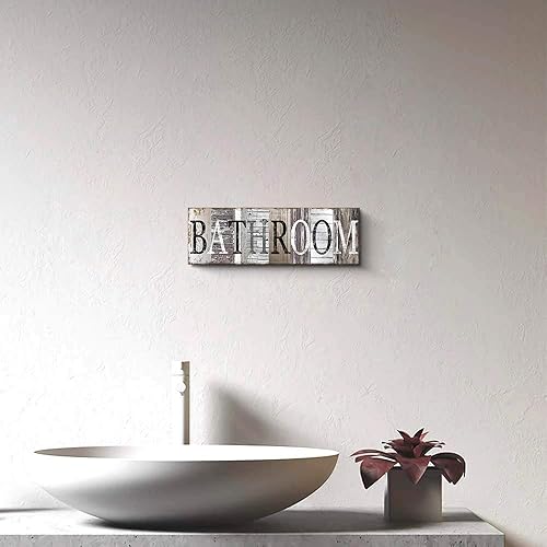 Miniatura 4 de Decoración de pared con citas, letreros decorativos para la familia, inspiradores lemas impresos en lona (con marco interior de madera maciza)