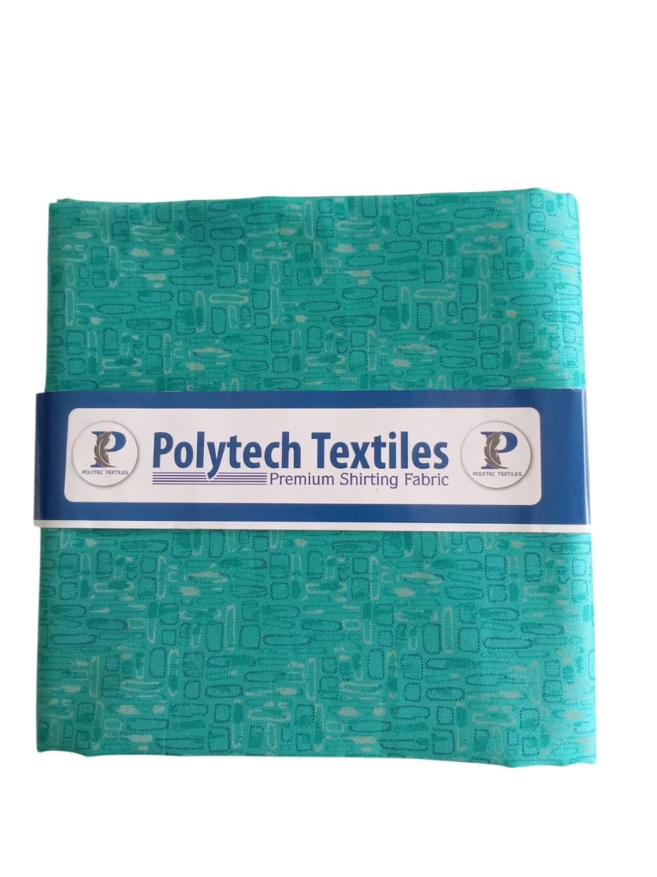 Polytech Textiles Premium Shirting Fabric, Bright Green Color Print, Unstitched-picture-13