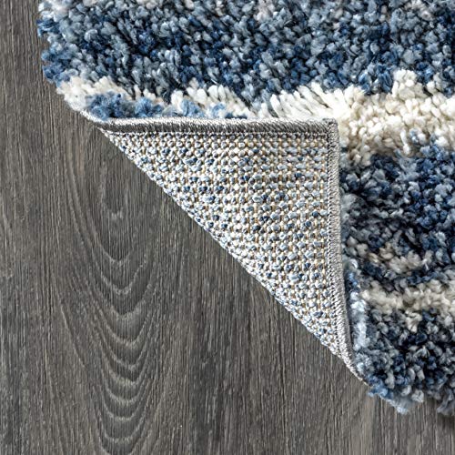 Jonathan Y Merida Stacked Grid Shag Area Rug #TOP27