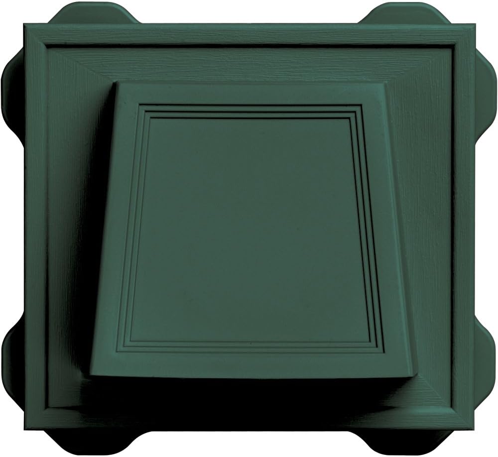 Builders Edge 140116774001 Hooded Ventilator, 4 in, 4", 001 White