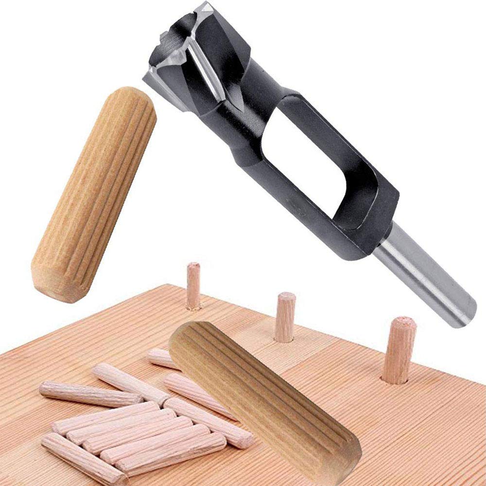 13 frese per legno con gambo da 13 mm, diametro 8 mm, 10 mm, 12 mm, 14 mm, 15 mm, 16 mm, 18 mm, 19 mm, 20 mm, 25 mm, 30 mm, 35 mm, 40 mm, in acciaio al carbonio, per lavorazione del legno