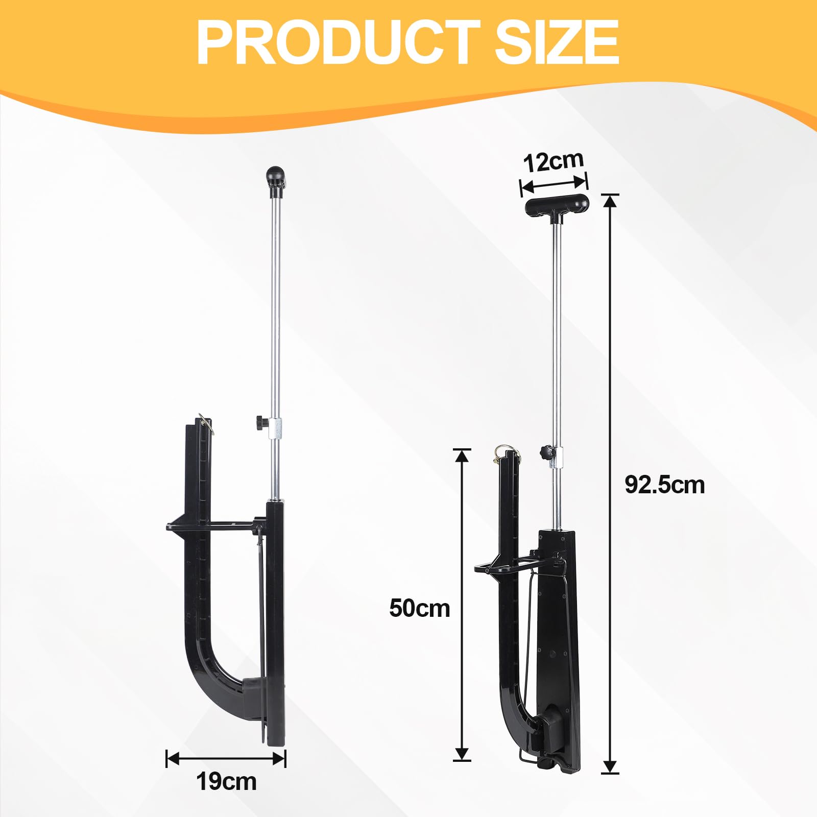CPROSP Graffatrice per Tubi 90cm, Compatibile con Graffette da 40-50 mm