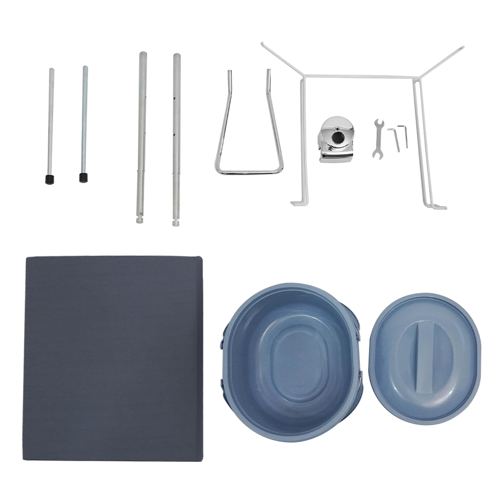 Silla de transferencia para pacientes, multiusos, con respaldo, capacidad de carga máxima de 90kg /120kg /120kg, para ancianos, mujeres embarazadas (Modelo 2)