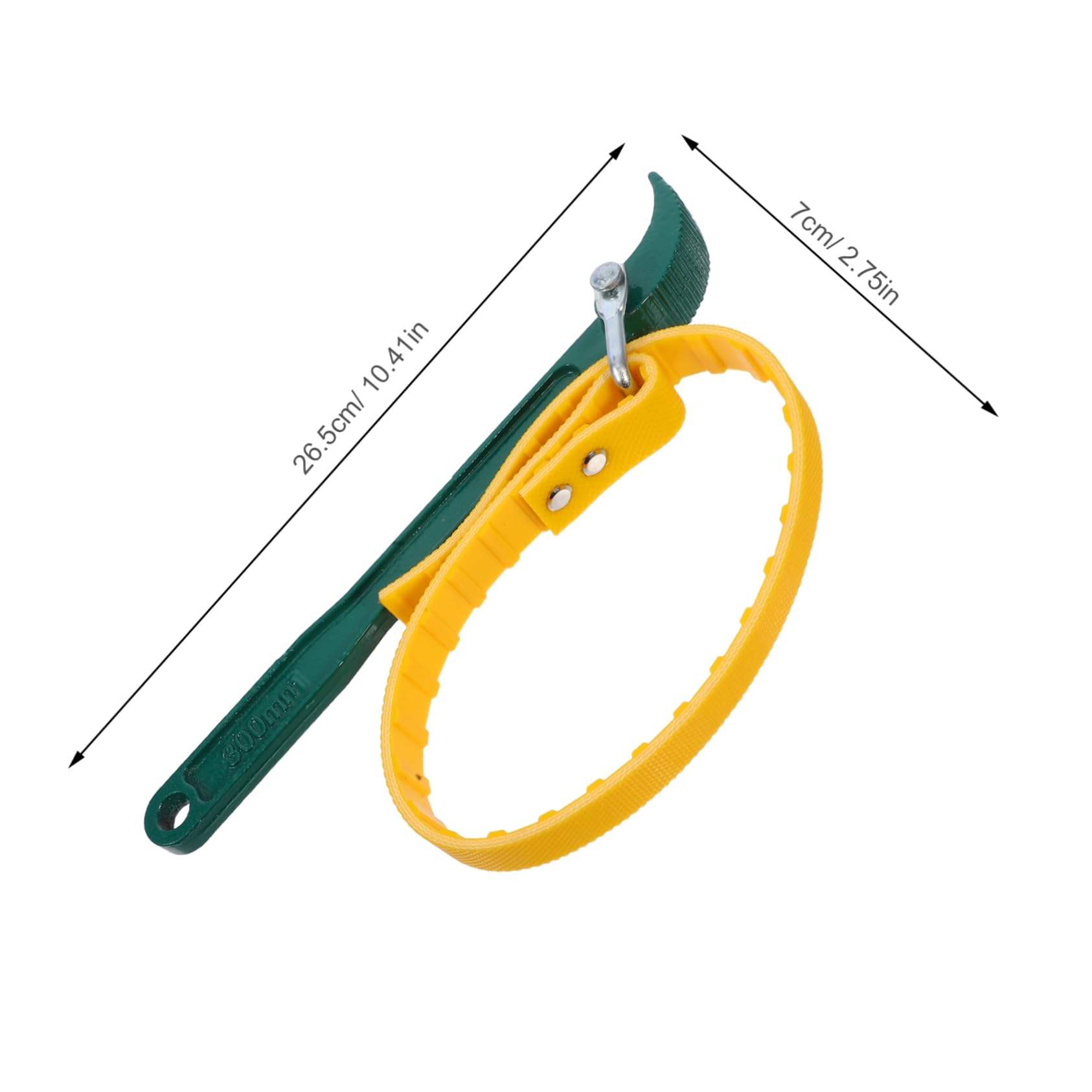 OSOLADY Adjustable Strap Wrench for Oil Filter Jar Opening Versatile Slip Belt Tool for Plumbing Water Filters and Professional Mechanics