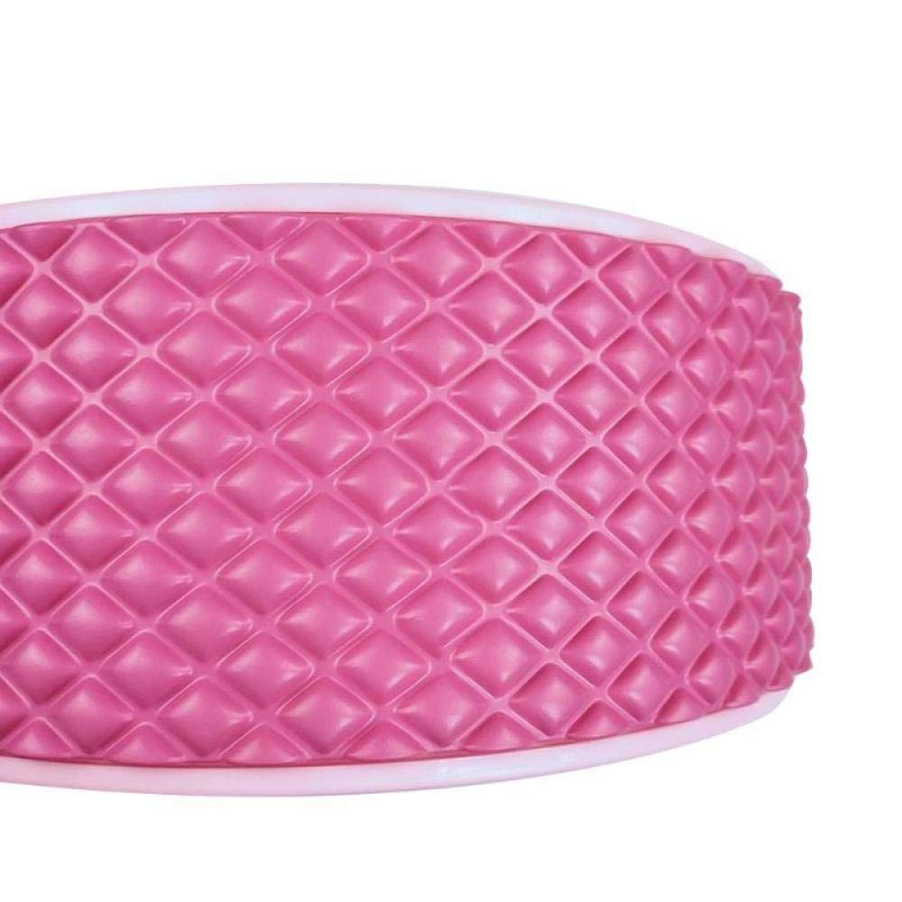 Ruota circolare for yoga e pilates in TPE, rullo for fitness, anello for for modellare la vita, for bodybuilding, strumento for l'allenamento della schiena