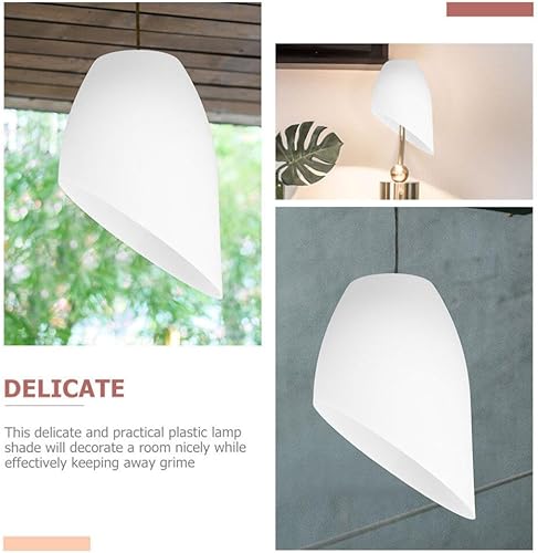 Miniatura 6 de Mobestech Cubiertas de luz de piso, pantalla de plástico, pantallas de lámpara, cubierta de bombilla de herradura, cubierta de luz de herradura,