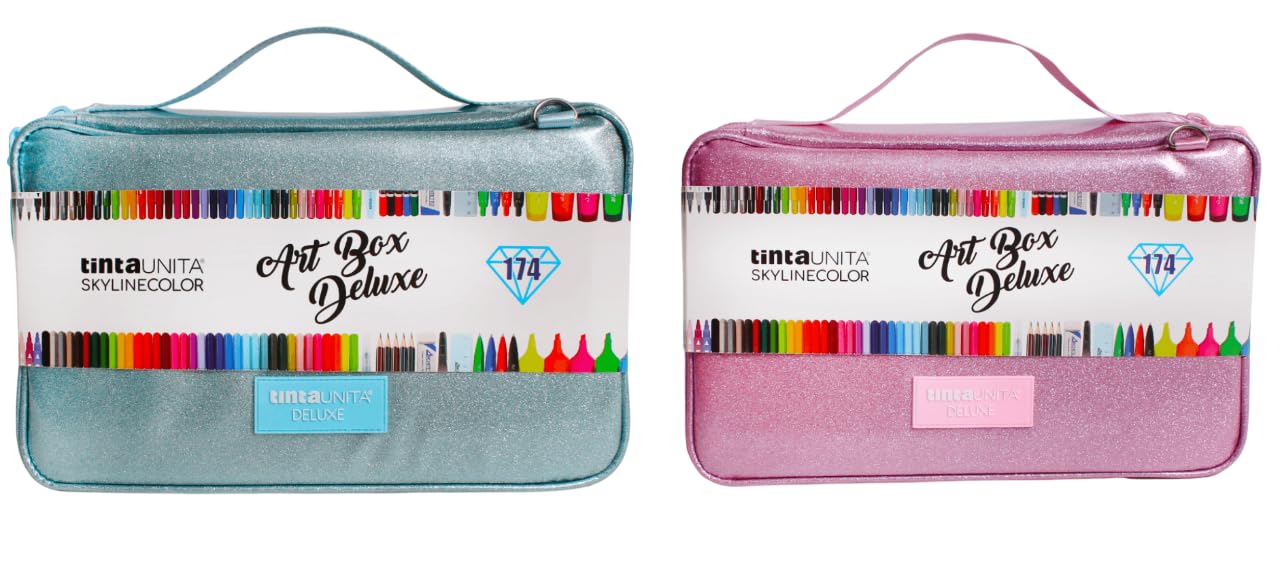 Tinta Unita Art Box Skylinecolor De Lux con Tracolla da 174 (1 pezzo Random)