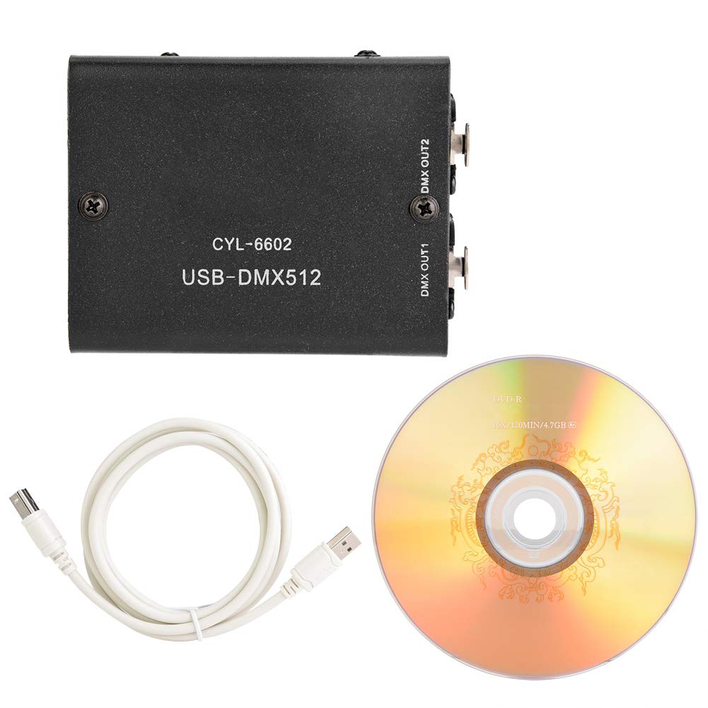 USB para Dmx Encendiendo Controlador, con Abdominales Buffer Datos Separar Escenario Efecto Encendiendo