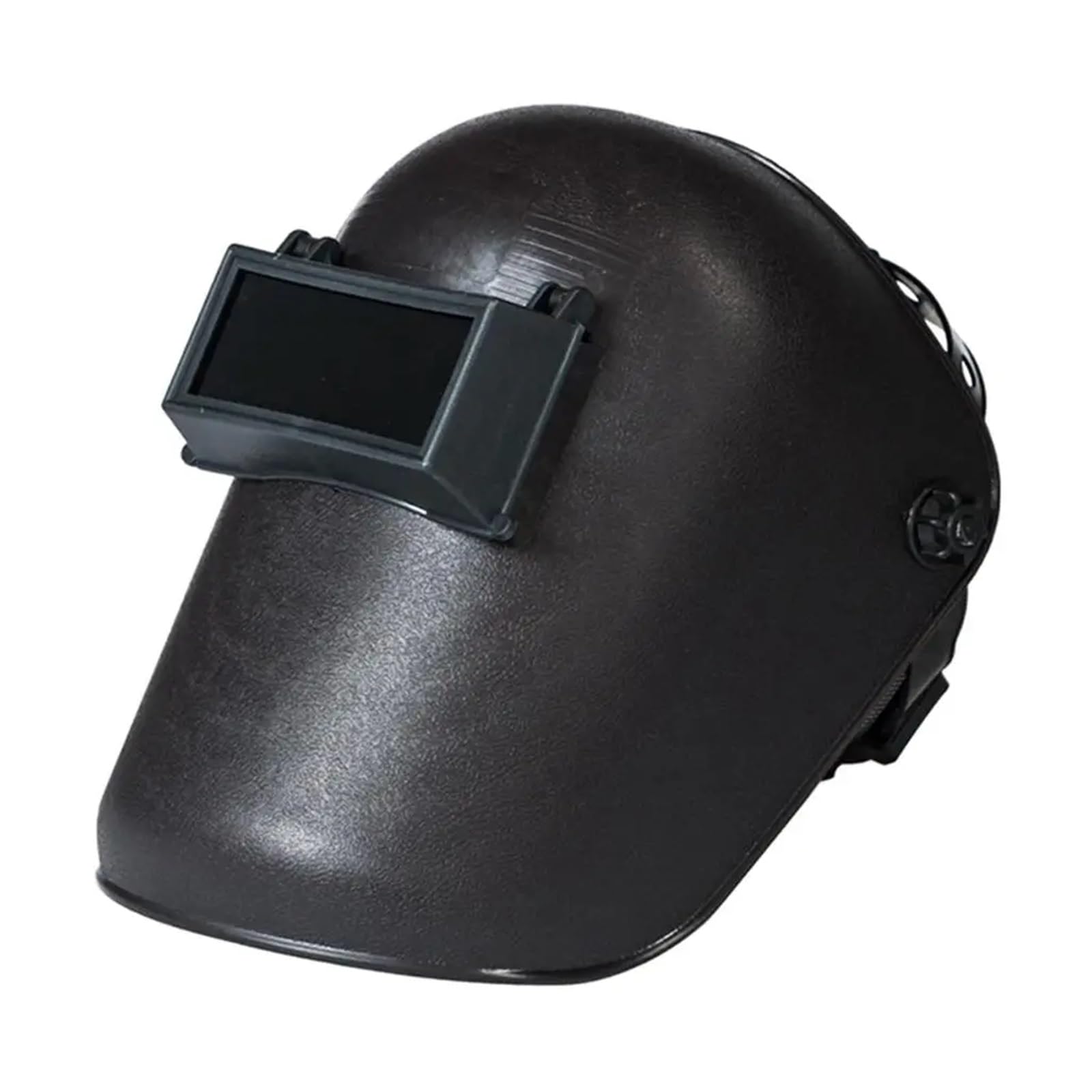 Mascara De Soldar Máscara de casco soldadura, tono 8, capucha protectora abatible, color negro