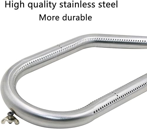 Miniatura 7 de Hisencn Piezas de reparación para parrillas de gas Costco Kirkland 720-0108, Nexgrill 720-0011, 720-0047-U, tubo de quemador de acero inoxidable de