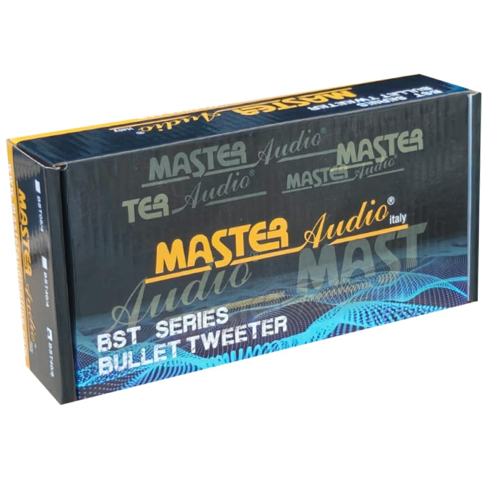 ZESTAW DO MASTER AUDIO BST40/8, 2 smukłe głośniki wysokotonowe, średnica 9,7 cm, 175 W RMS, maks. 350 W, 8 omów, 105 dB, głębokość 4,1 cm, do użytku domowego, za parę