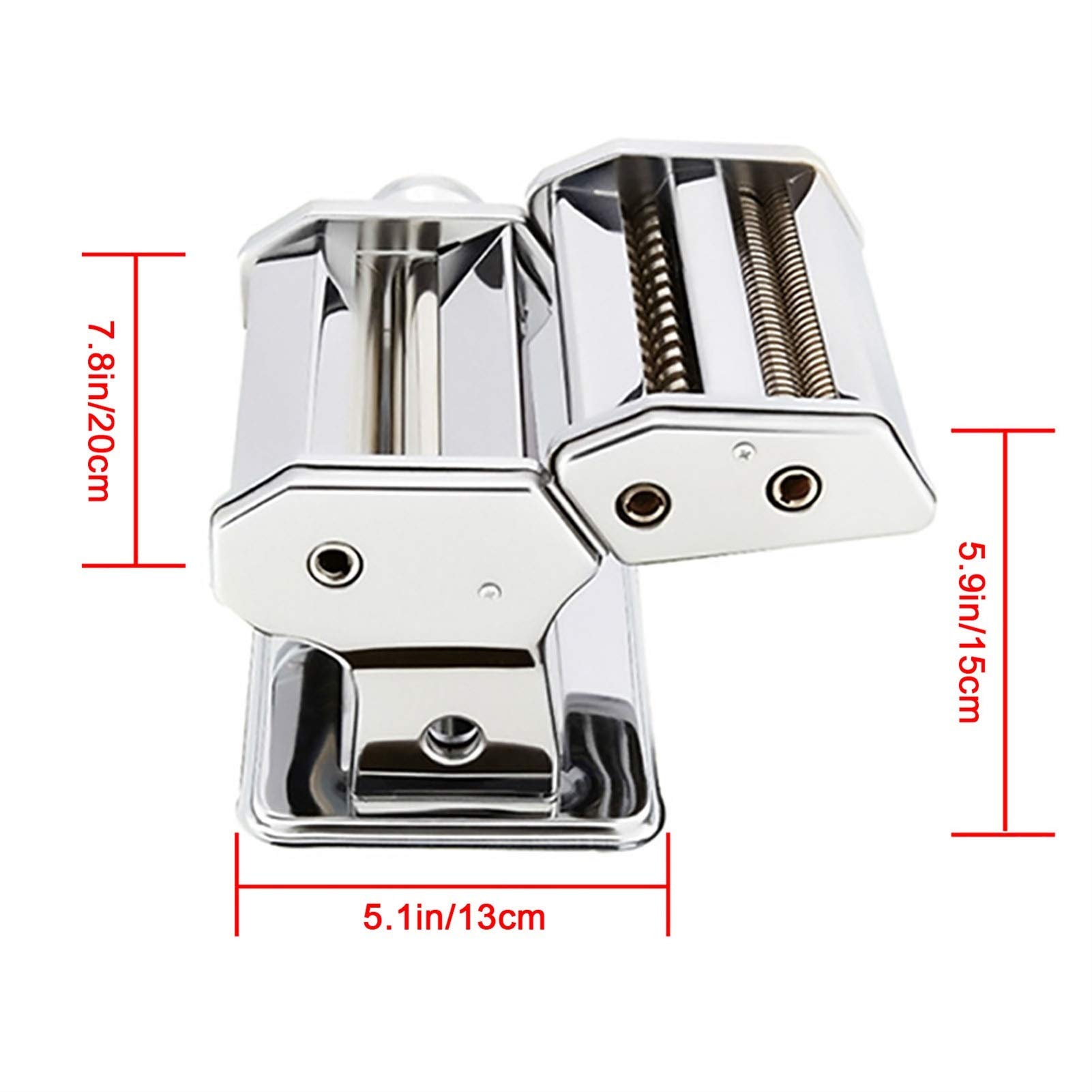 Máquina Para Hacer Pasta Rocker Split Prensa De Pasta De Dos Cuchillos Máquina De Pasta Manual Para El Hogar Máquina Para Hacer Fideos A Presión Fideos Diy Accesorio De Jugo Fresco Para Máquina Para