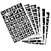 6 Sheet Small Reusable Tattoo Stencils Temporary Tattoo Templates for Henna/Airbrush / Face Paint/Glitter