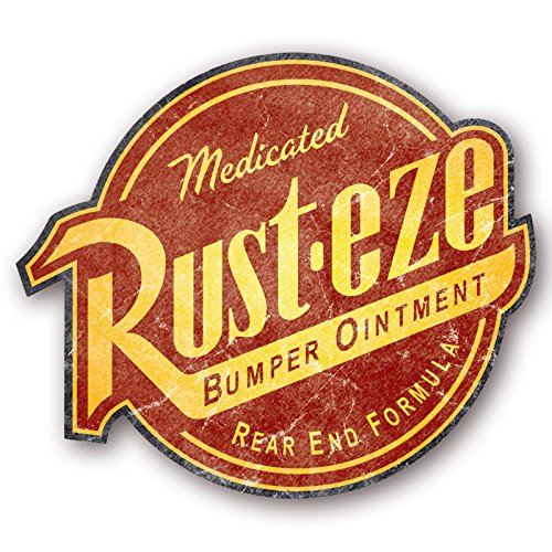 Signs247 RUSTEZE Distressed Vinyl Car Sticker Highly Durable Easy-to-Apply Decal for Cars Trucks and Vans Also Suitable for Wall Art Laptops and Personal Items Long-Lasting Design