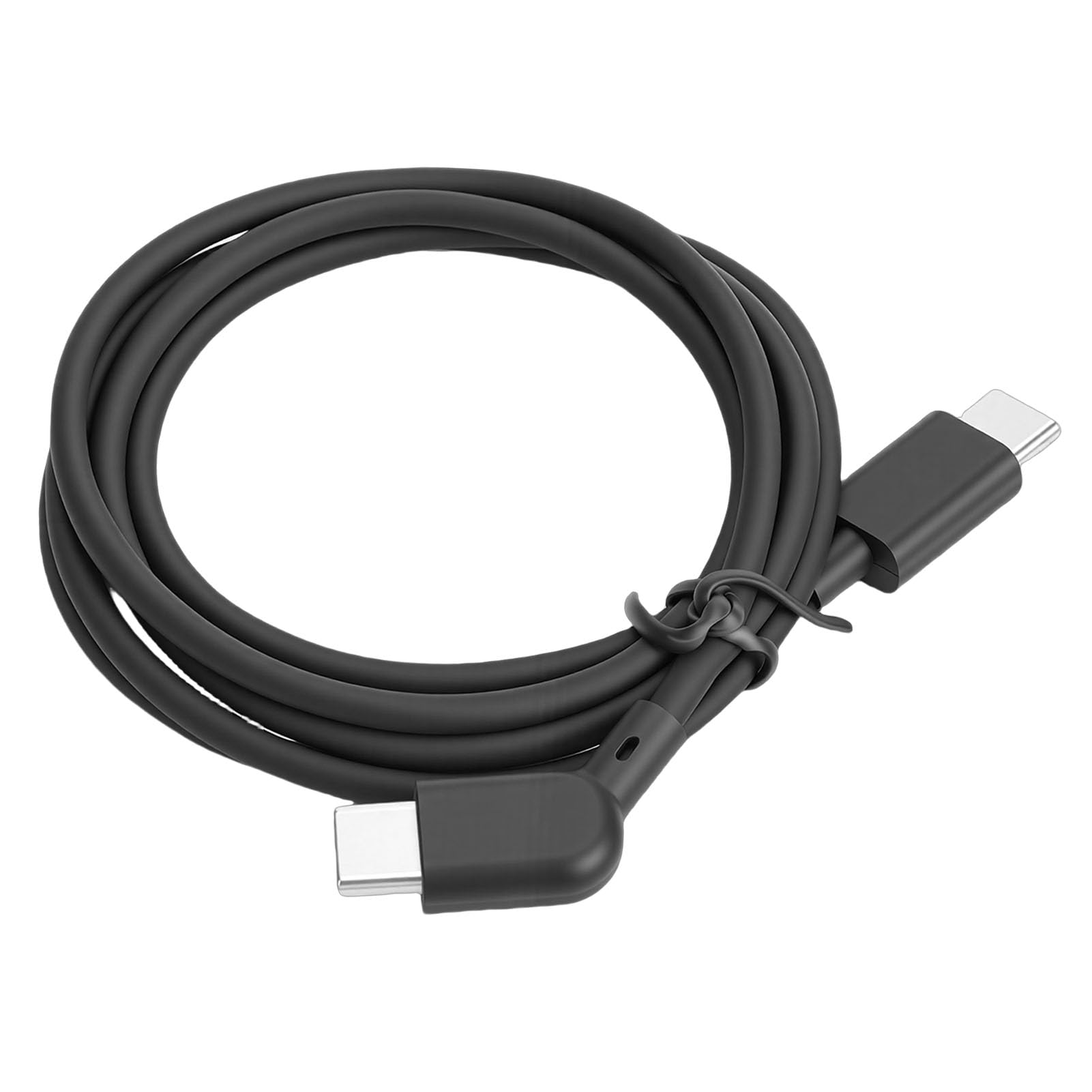 Charging Cable for One Air 2, 125° L Shaped USB C Cable 20Gbps Data Power Cord, 2.6mm Ultra Fine 18 Core for AR VR Glasses Like Max