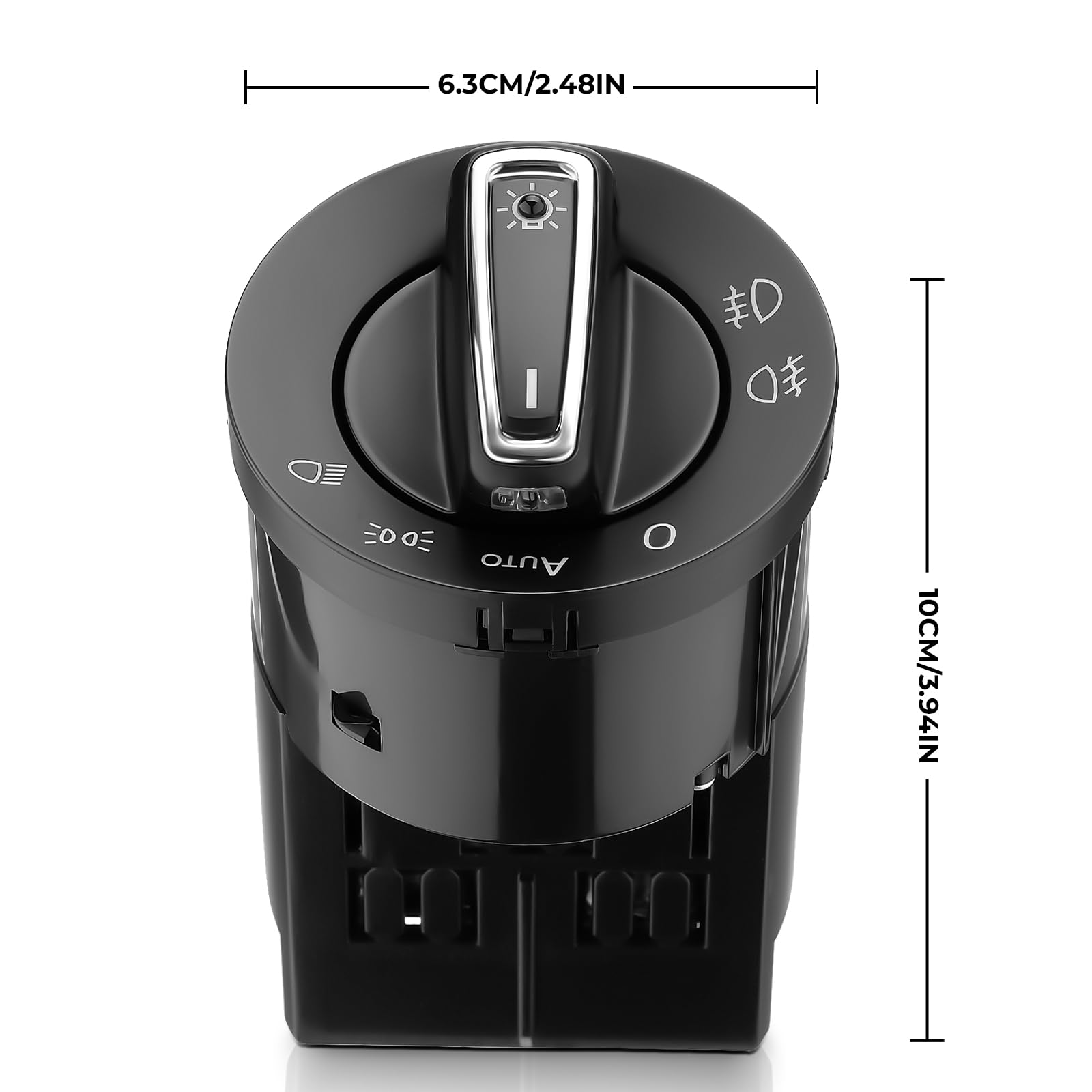 Interruttore per fari con aggiornamento integrato sul modulo sensore di luce per VW Golf 4 Bora Jetta Passat POLO, interruttore automatico della luce 1C0941531A