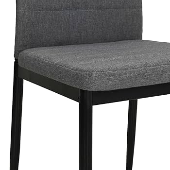 パッド入りのライトグレー椅子*4 パッド入りのライトグレー椅子*4 スカラーライトチェアの通販