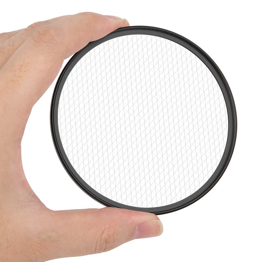 Filtro a stella a 8 linee per obiettivi da 95 mm, vetro ottico antigraffio per matrimoni, fotografia notturna, ritratti, nero