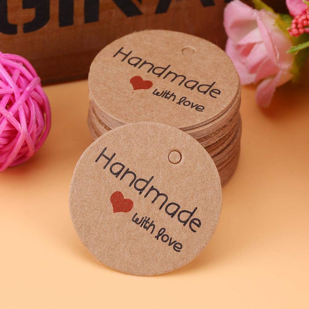 Lwr Crafts - 100 Etiquetas Para Colgar Con Cordel De Yute 1 | Envío Gratis