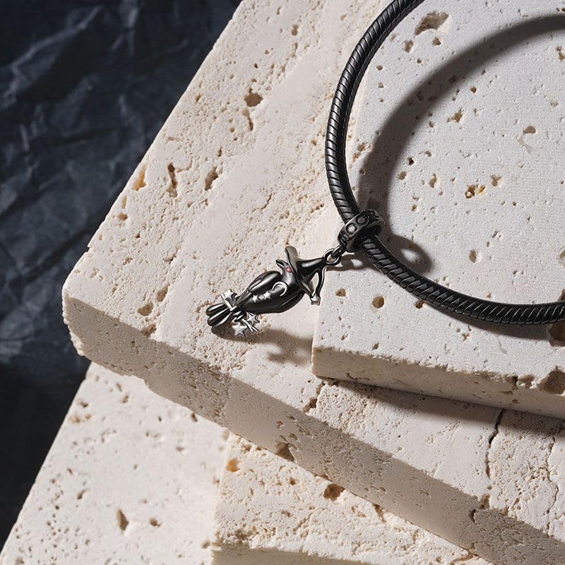 Image of GNOCE Halloween Charm Bracelet Fit Pandora Beads for Women Gift
