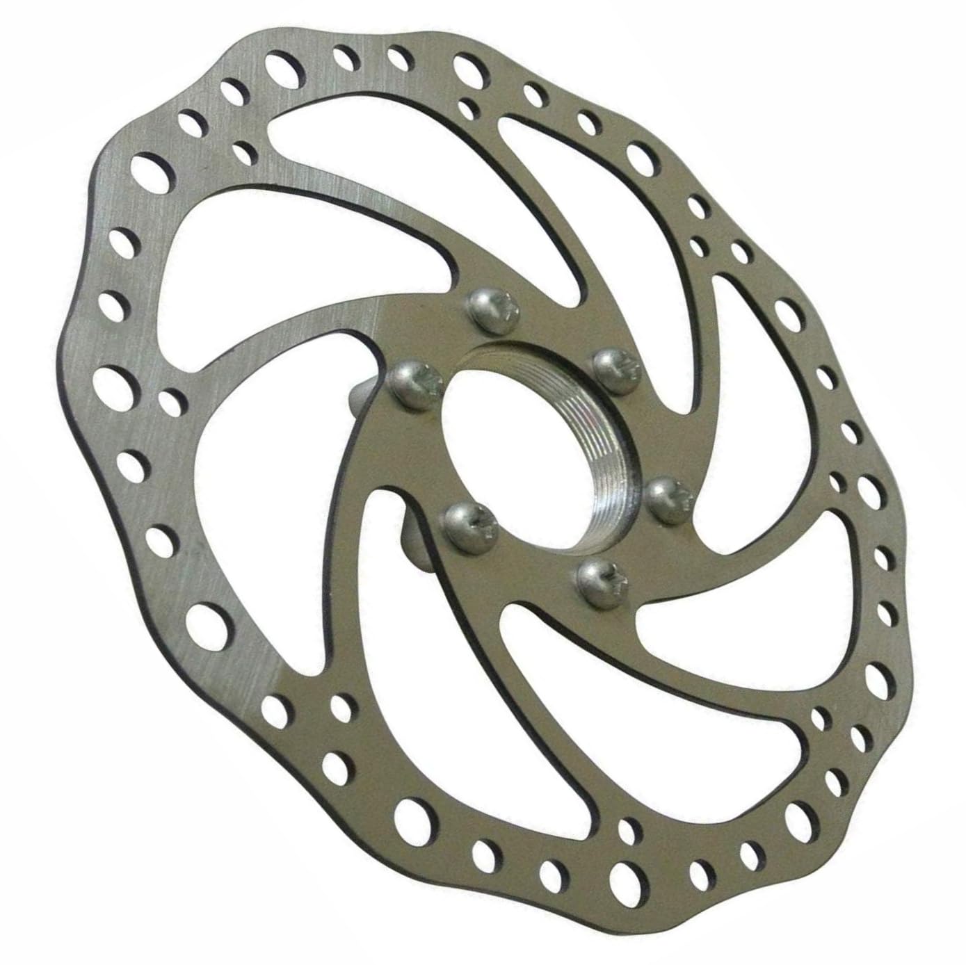 ONBICLE Cycle Disc Brake Plates with ring for Bicycle High Strength plate, Brake Disk Plate Flange Type Threaded Disc Brake Disc 160Mm (B0DC6L4RPK) Amazon Price History, Amazon Price Tracker