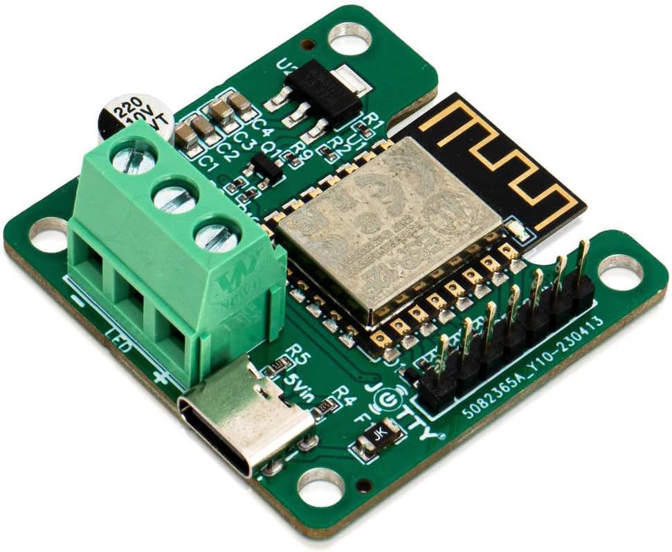 JIOTTY WLED LED Strip USB Controller | WS2812 | Good Dwelling | IoT | ESP8266 with WLED Put in | Suitable with Dwelling Assistant | for LED Strips