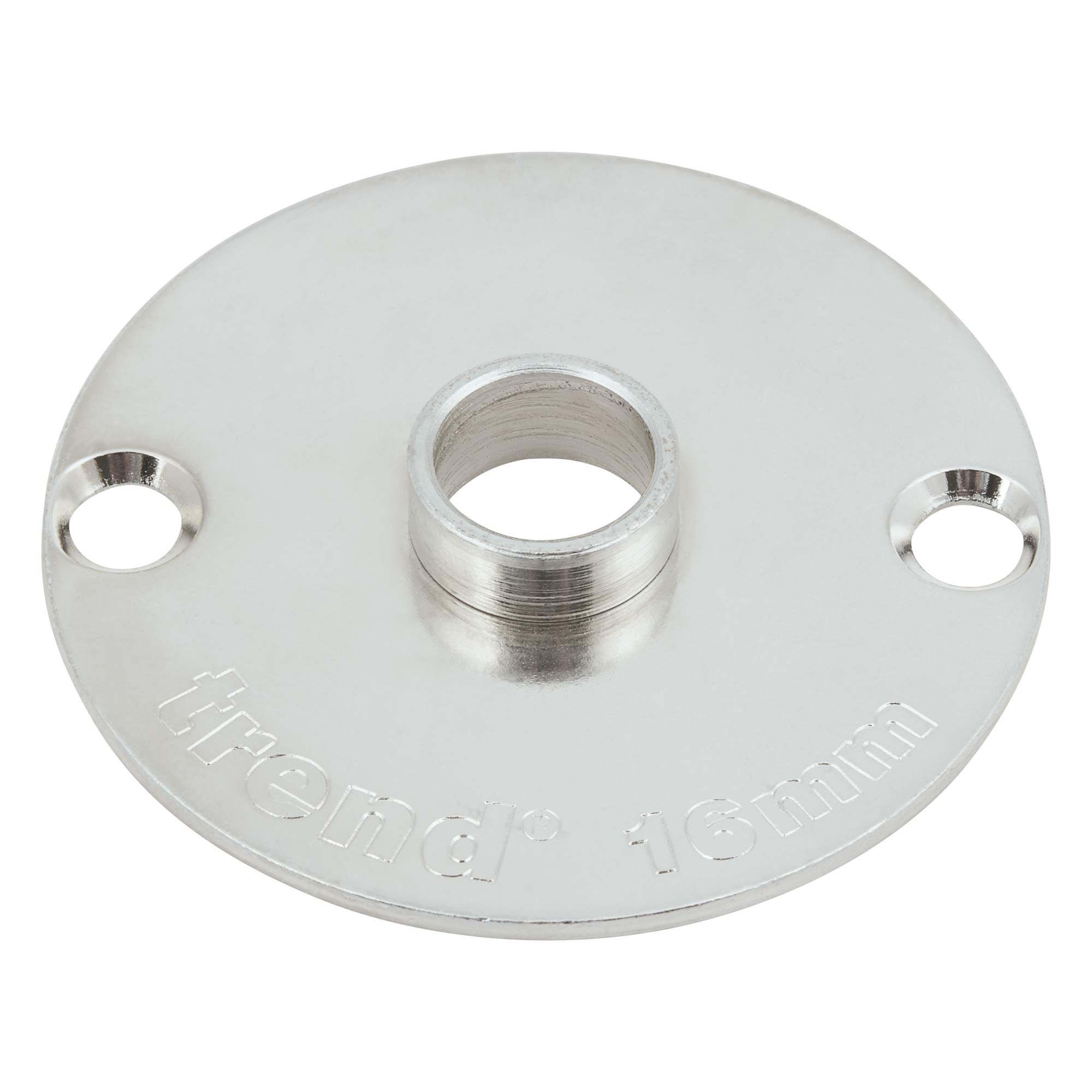 Trend Silver Steel Guide Bush, 16Mm Diameter, Euro Style Guides For Template Routing, Router Compatible, Gb16