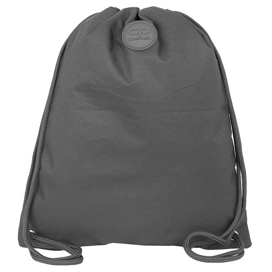 Sac de sport à cordon écoresponsable Coolpack Sprint RPET 2 gris durable