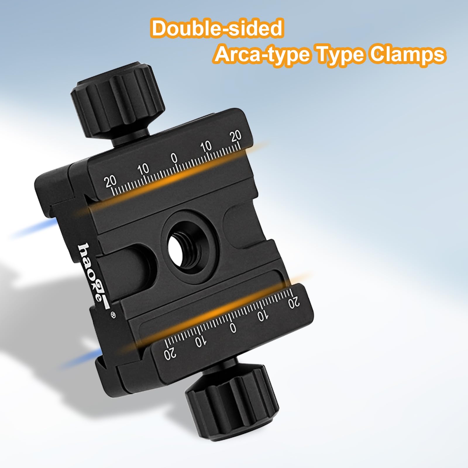 Amazon.com : Haoge CP-50BII 50mm Subtend Double Dual Quick Release